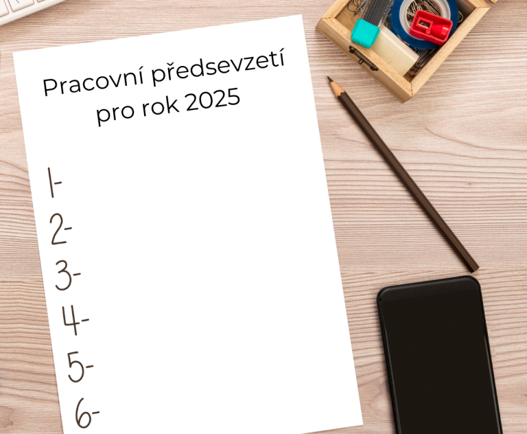 Pracovní předsevzetí pro lepší rok 2025